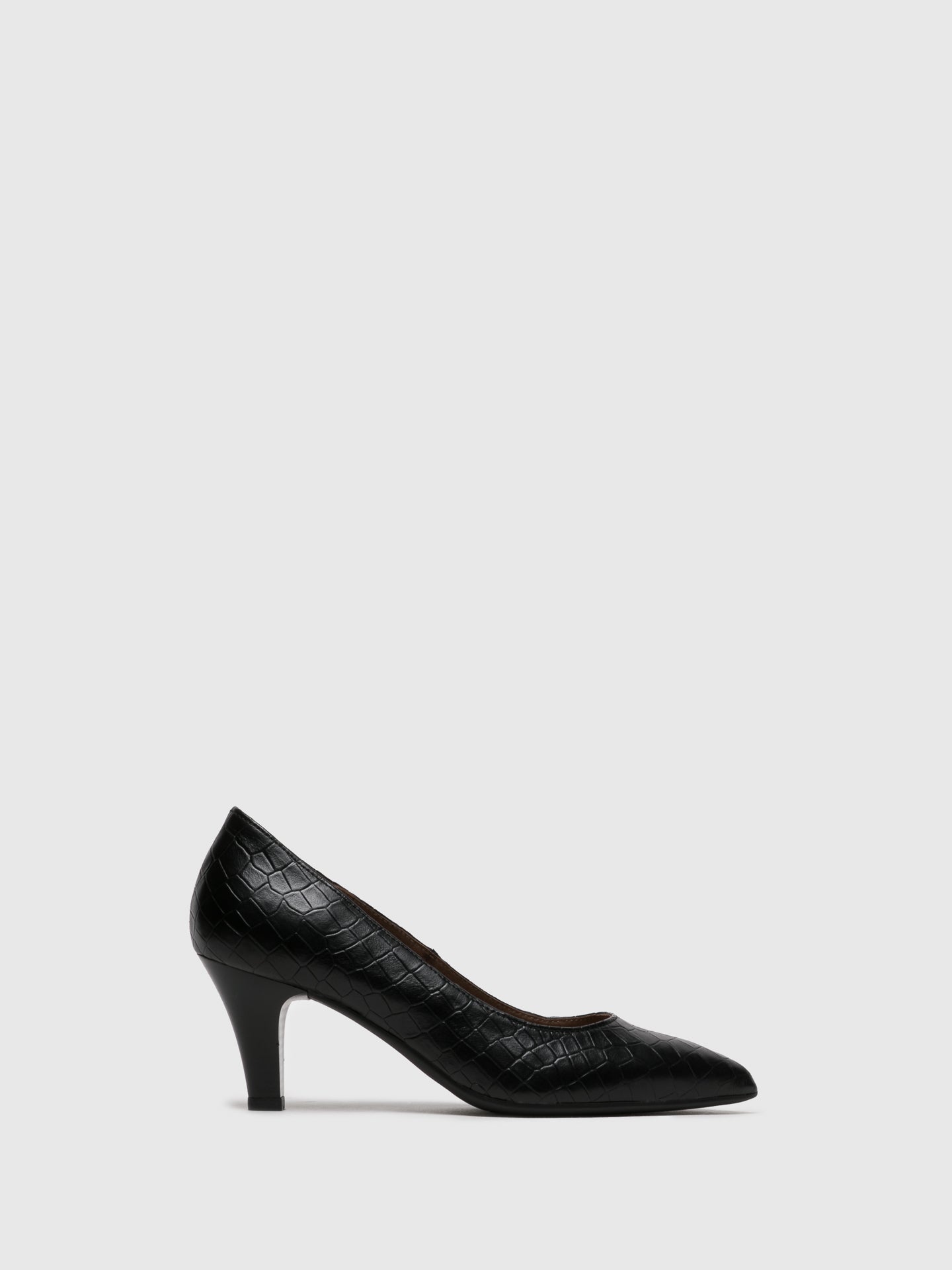 Foreva Black Pointed Toe Pumps